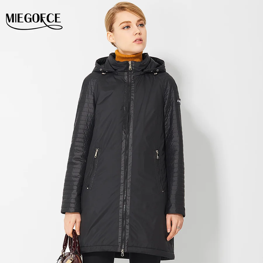 Spring Women's Parkas Windproof Warm Coats Women Coat