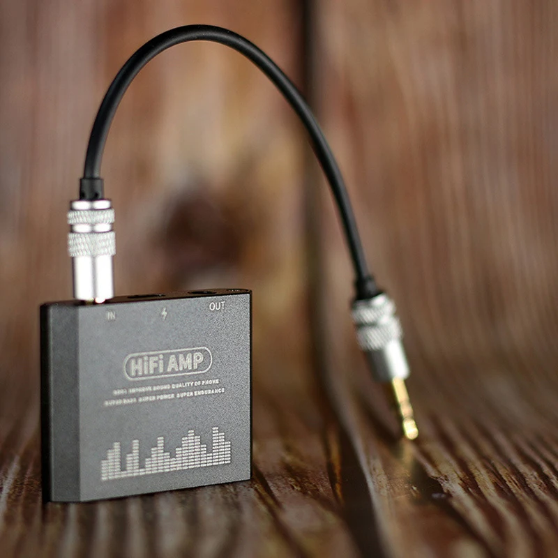 

SD03 HiFi Audio Headphone Amplifier Professional Portable Mini 3.5mm 2.0 Channel Headphone Amplifiers For Sound Mobile Phones