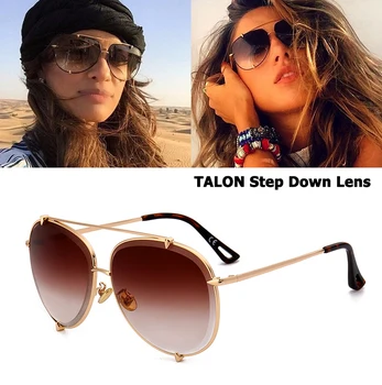 

JackJad Fashion TALON Step Down Lens Style Aviation Sunglasses Women Men Vintage Brand Design Sun Glasses Oculos De Sol D8002