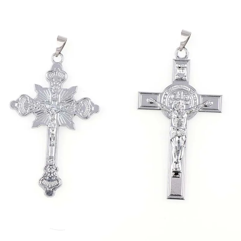 Имитирующие подвески из нержавеющей стали подвесы для крещения|crucifix jesus|stainless steel