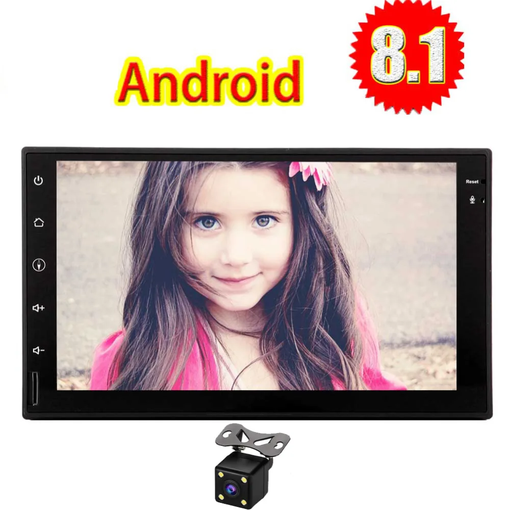 Радио HD 1080 P видео плеер SWC EQ USB TF карта обои изменение Android Eincar двойной дин стерео с