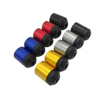 

7/8" 22mm Motorcycle Stainless Steel Handlebar Gear Balanced Plug Slider Handle Bar End Weight Grips Cap For Honda Suzuki Yamaha