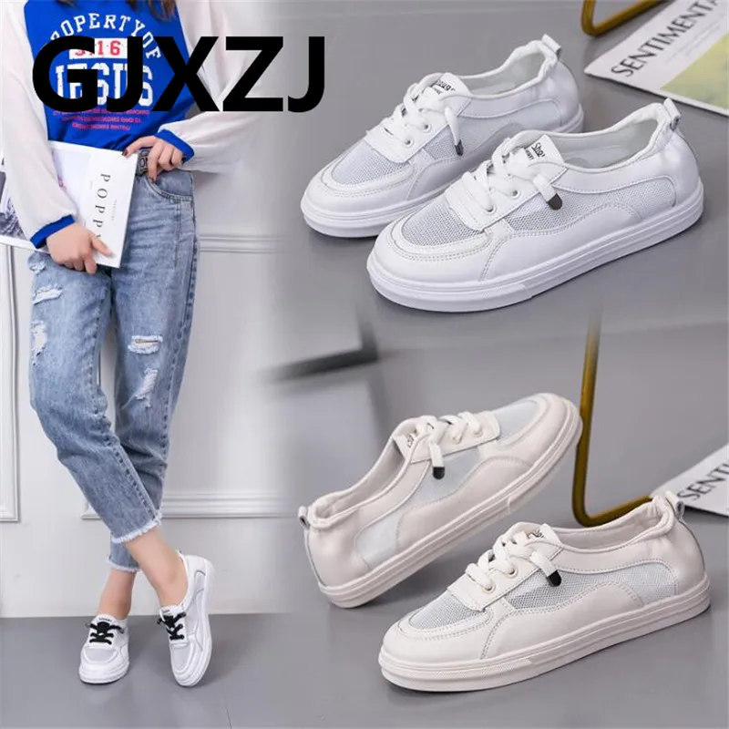 

Outdoor soft bottom breathable comfortable casual wild fashion beach single net breathable white shoes