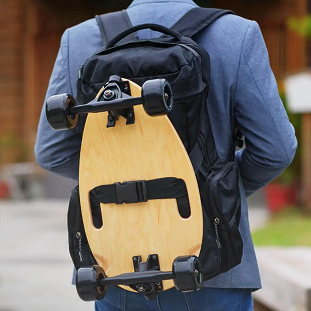 

3 Colors Hard Maple Hand-held Portable Four Wheels Maple Mini Fish Skateboard Bettle Sport Accessories