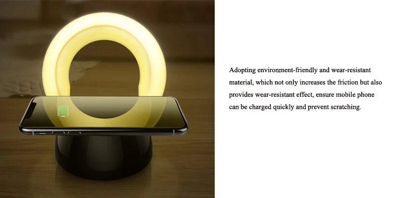 06LED Night Light Wireless Charger