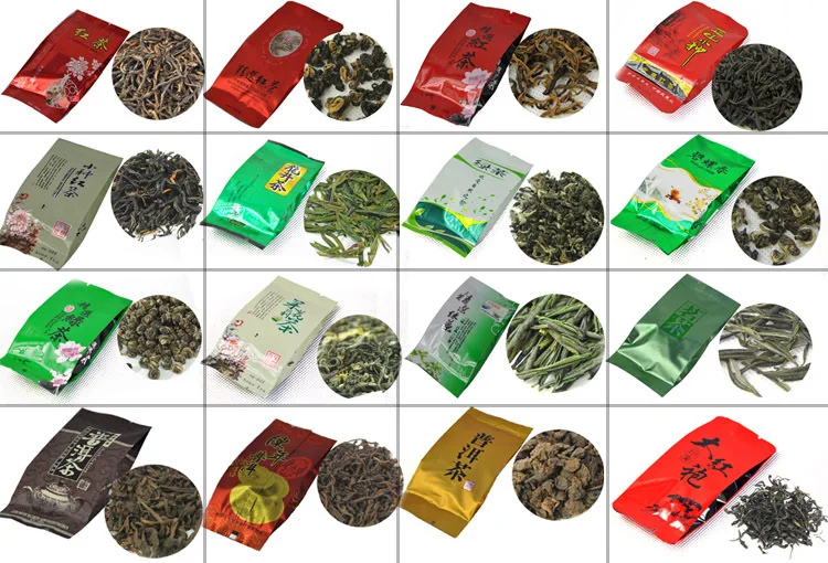 

40 Different Flavors Famous Tea,includ Black/Green/White/Yellow/Jasmine Tea,Puerh,Oolong,Tieguanyin,Dahongpao,Fruit Flavor  Tea