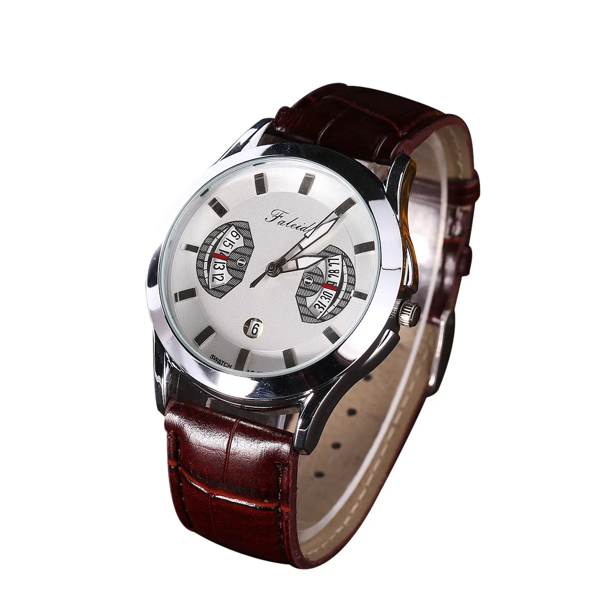 Leisure Clock Watch Quartz Leather Analog Wrist Watchin Quartz Watches