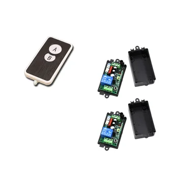 

New 1CH AC110V 220V RF Wireless Remote Control Switch Receiver Module with Transmitter for Smart Home 315/433mhz