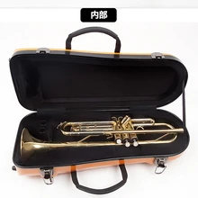 Труба маленький музыкальный инструмент сумки плеча портативный люфт портативный водонепроницаемый