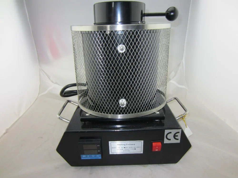 110V High-temperature Melting Furnaces Gold Furnace with 2kg Graphite Crucible jewelry making machine joyeria | Украшения и