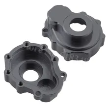 1 Pair Aluminum Front Rear Outer Portal Drive Housing Left Right for 1 10 RC Traxxas