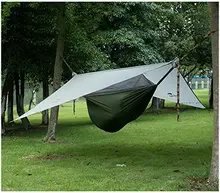 Naturehike сверхлегкий 1 человек палатка Сверхлегкий Открытый гамак вися кровати с Москитная сетка висит палатка 1,5 кг тент навес DZ15D001-Л