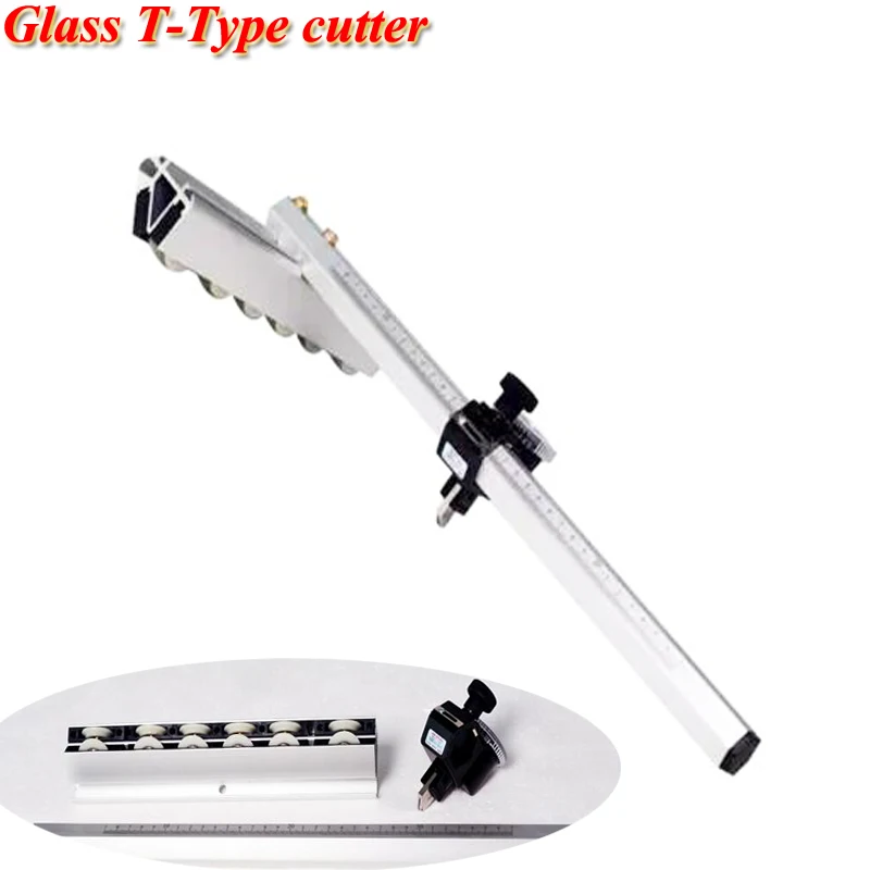 

Glass Cutter Glass Push Knife Roller T-ype Diamond Thick Glass Tile Cutting Knife Cortador Scraper For Glass SPS-20