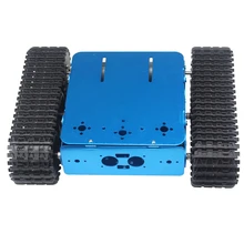 Aluminum Tracked Vehicle Tank Chassis Caterpillar Tractor Crawler Intelligent Robot Car for DIY Arduino