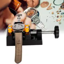 Профессиональный восемь отверстий Клещи Гайка плоскогубцы с фиксацией корпуса часов держатель фиксирующие часы Ремонт инструмента для часовщика часы держатель-зажим i