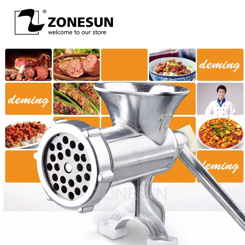 ZONESUN Manual Sausage Meat Fillers Machine for Sausage Meat Stuffer