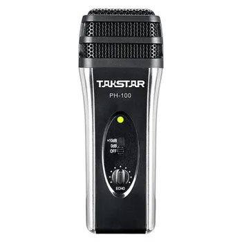 

Takstar PH100/PH-100 Mobile phone K Song microphone IOS&Android systems mobile device dedicated microphone K song,PH 100