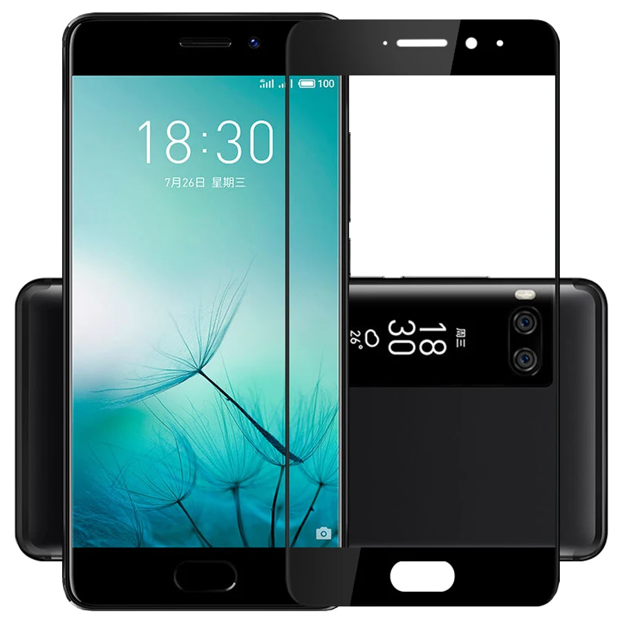 

Full Cover Tempered Glass For Meizu Pro 7 Screen Protector protective film For Meizu Pro 7 Plus glass