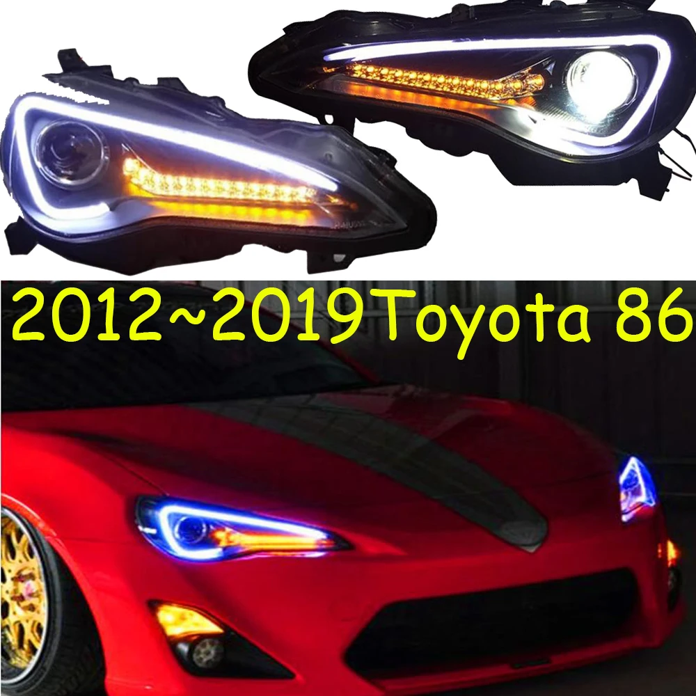 Video display Car Styling head lamp For Toyota FT GT 86 FT86 GT86 ...