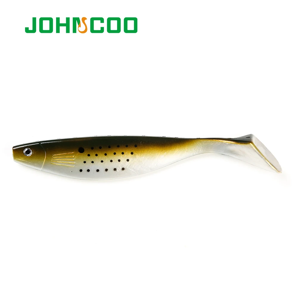 JOHNCOO морские приманки, мягкие приманки, 230 мм, 72 г, рыболовная приманка, Deep Sea Shad, мягкие пластиковые приманки наживка для ловли окуня