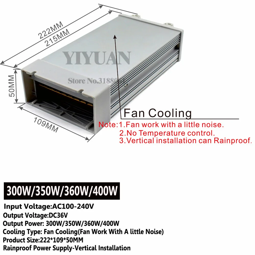 36v 300W-400W