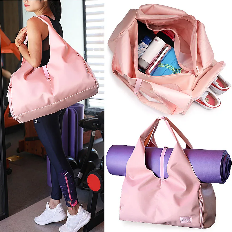 

2019 Yoga Mat Bag Gym Fitness Bags for Women Men Training Sac De Sport Travel Gymtas Nylon Outdoor Sports Tas Sporttas XA441WA