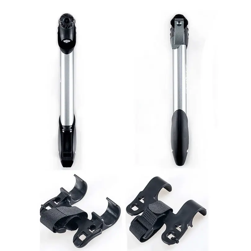 

Portable Mini Alloy aluminum High-Pressure Pump Bicycle Road Bike Inflator Tire Pump For SAHOO