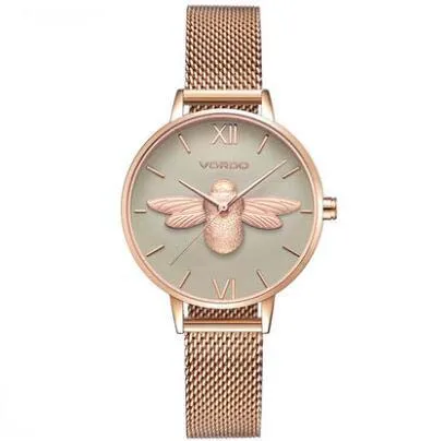 

French Watch Female 2019 New Waterproof Student Korean Simple Temperament Net Red ins Fashion Watch