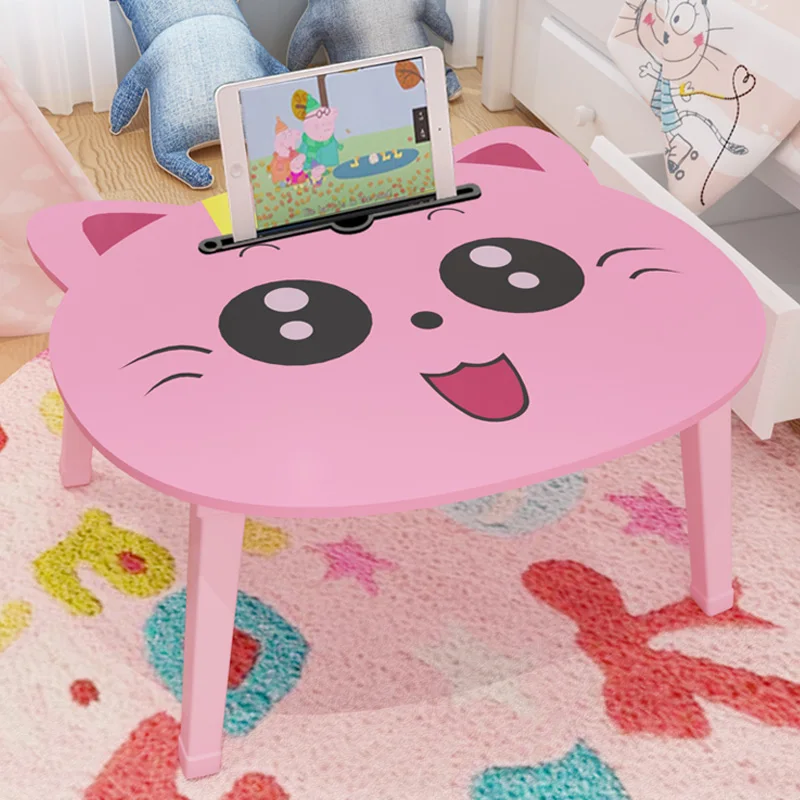 Portable Folding Cartoon Laptop Table Sofa Bed Table Kids Adults Office Laptop Stand Desk Bed Table