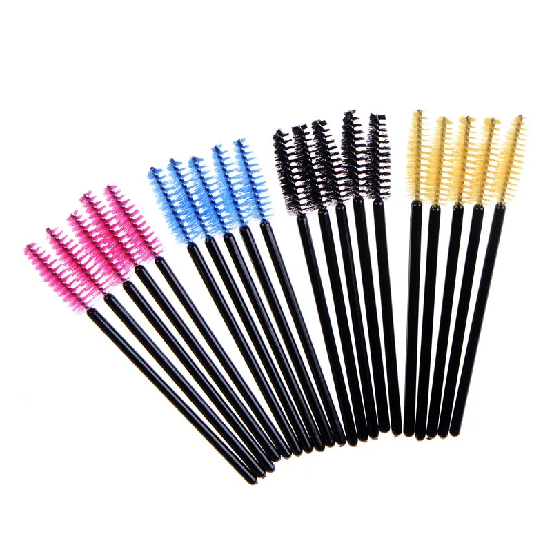 

50Pcs/set Disposable Eyelash Brush Mascara Fiber Lashes Eyelash Comb Wands Applicator Makeup Brushes Eye Make Up Cosmetic Beauty
