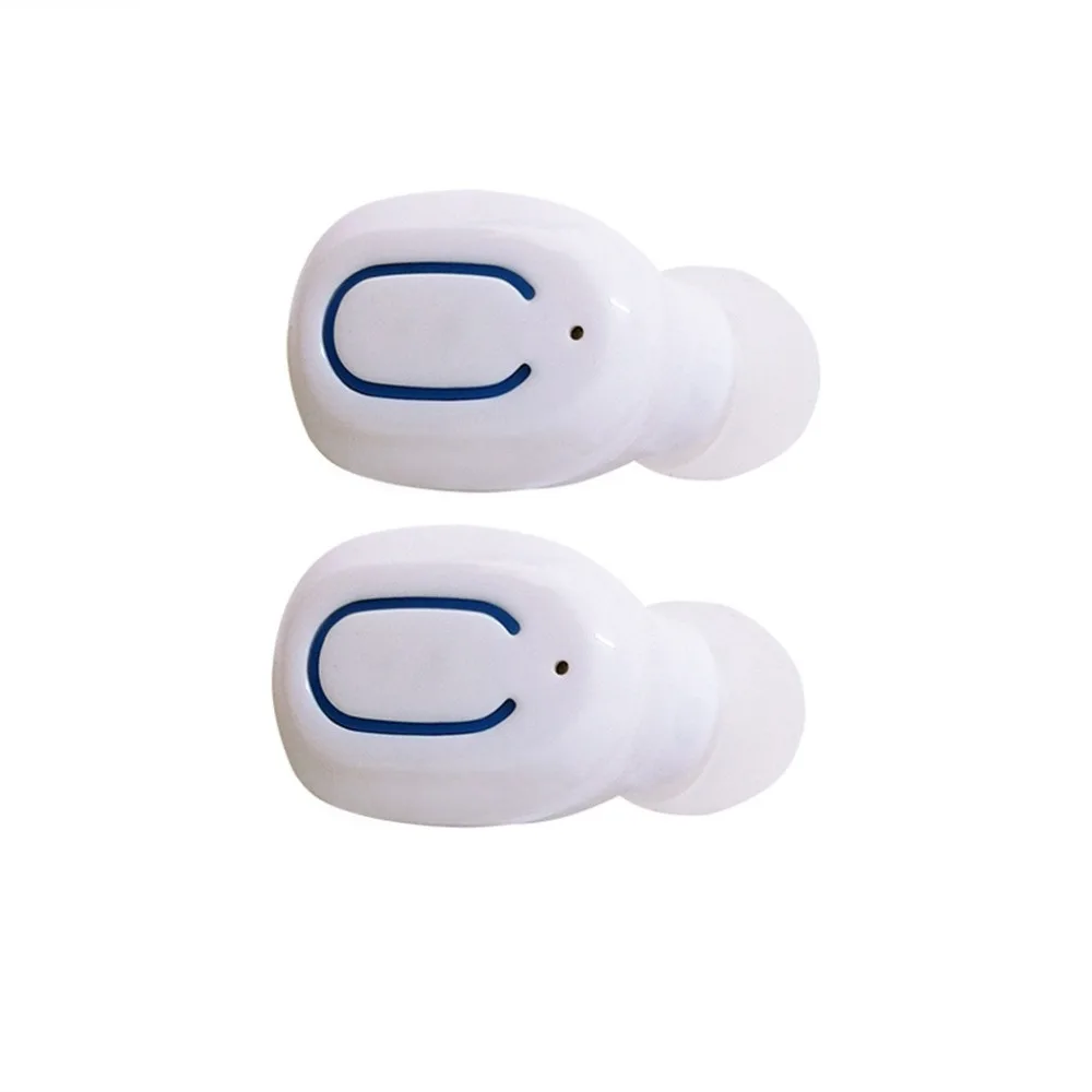 2019 New Mini ergonomic design Wireless Earbuds Bluetooth Earphones Noise Canceling 3D Stereo Sweatproof in-Ears With Box #A