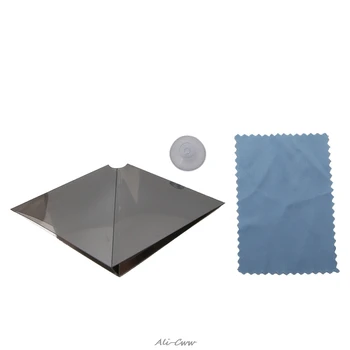 

3D Holographic Projector Pyramid Display With Sucker For 3.5-6Inch Smartphone
