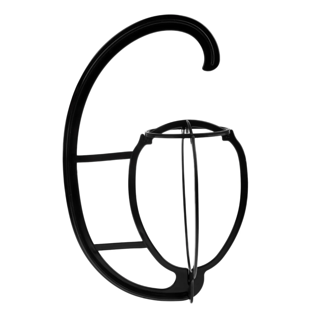 Collapsible Plastic Hair Wigs Hanger Display Drying Storage Stand Holder