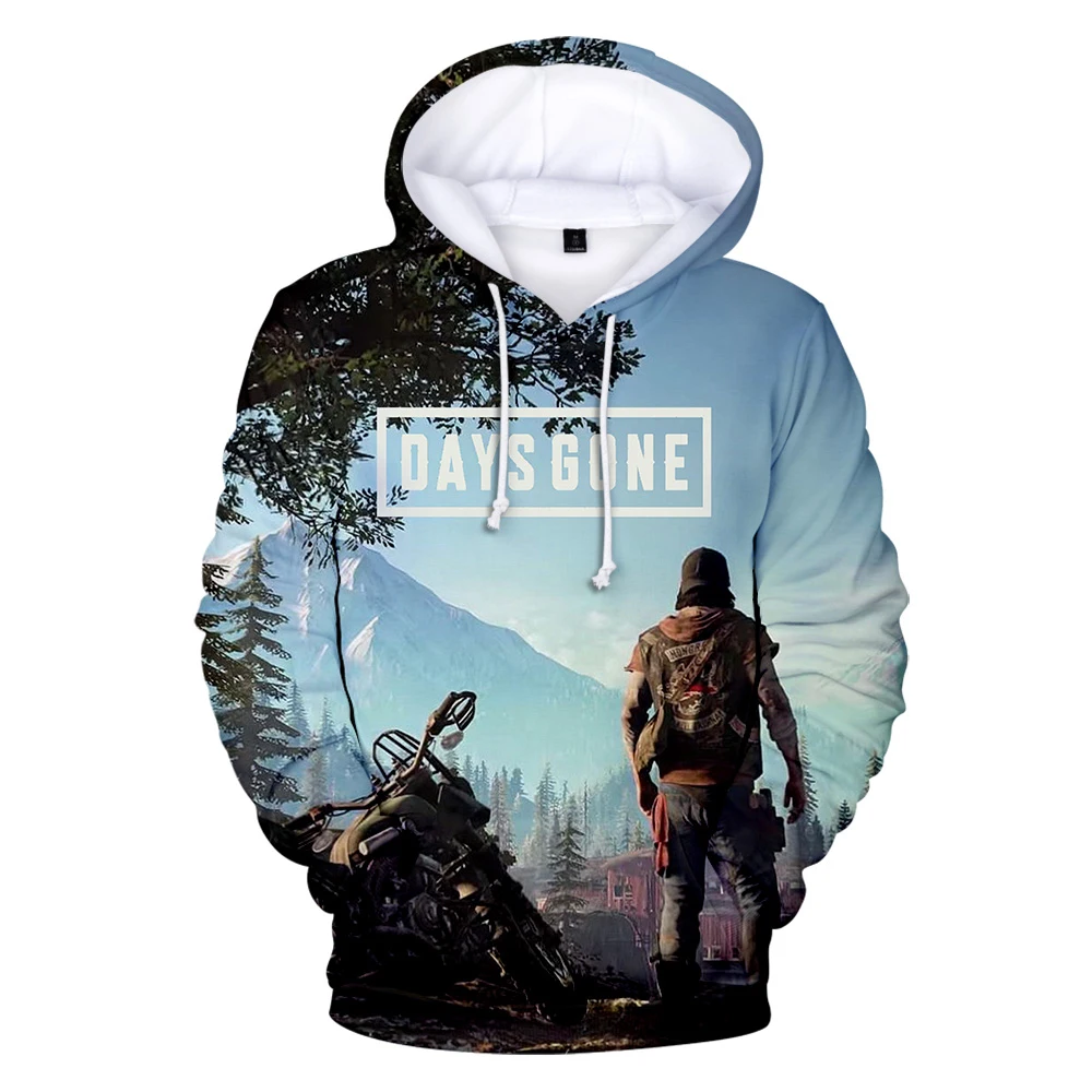 3D Printed Days Gone Hoodies Men Women Harajuku Sweatshirt Men's games Hoodie 3D Days Gone Hoodies and Sweatshirt