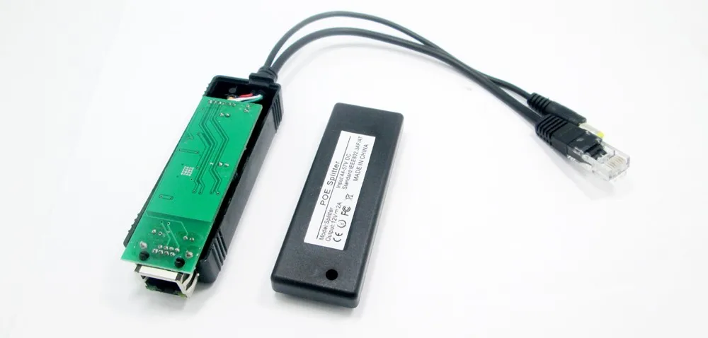 GXCOM POE splitter входное напряжение 40-56vdc, выходное напряжение 12 v 2A, ieee802.3af/at pd splitter