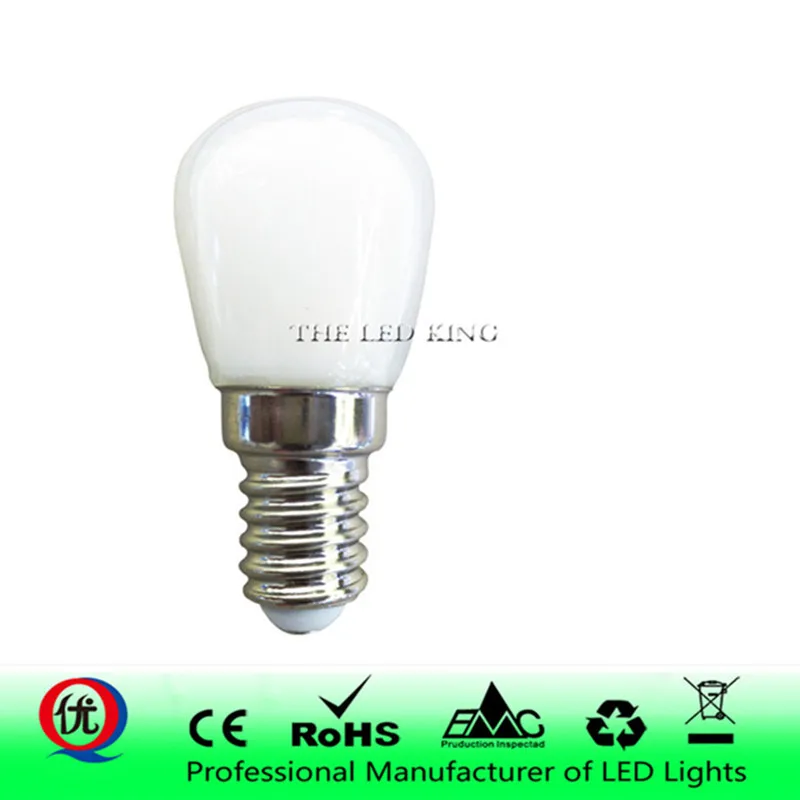 AC 220 В мини E14 E12 SMD2835 светодиодный Blub стеклянная лампа для холодильника