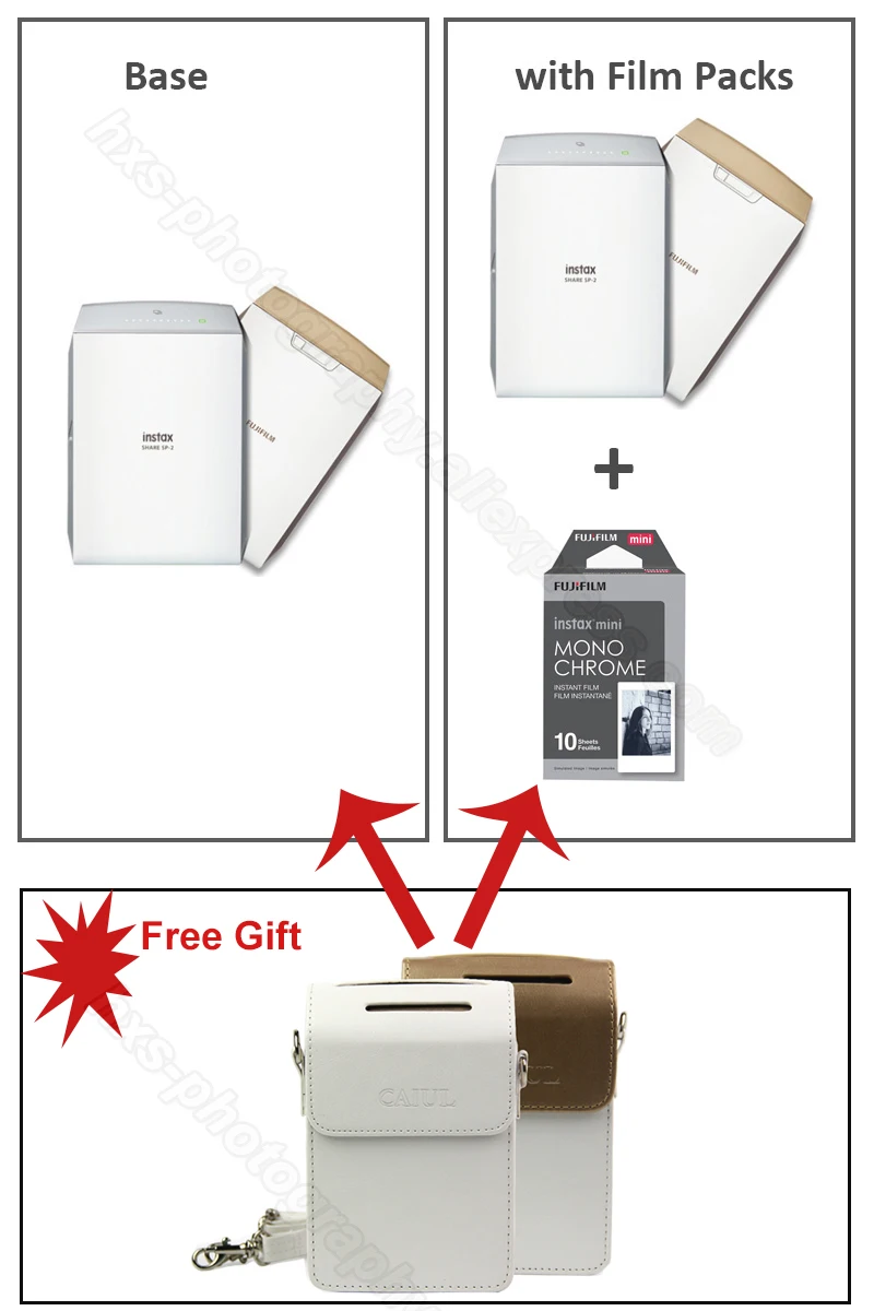 base and with film packs 2