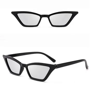 

cat eye shade for women fashion sunglasses brand woman vintage retro triangular cateye glasses oculos feminino Sexy sunglasses