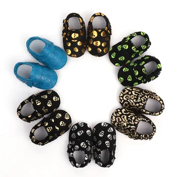 

Genuine Leather Baby shoes First Walkers indoor Suede Leather lace-up Baby Moccasins Soft bottom newborn Bebe shoes