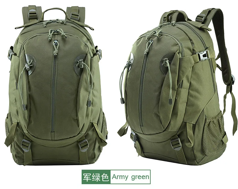 30L водонепроницаемый тактический Камуфляжный спортивный рюкзак для мужчин для путешествий на открытом воздухе Военная Мужская альпинистская походная сумка - Цвет: army green