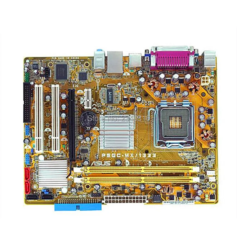 Для Asus P5GC-MX/1333 материнская плата для настольного компьютера 945 Socket LGA 775 DDR2