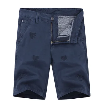 

High Quality Tiger Head Cargo Pants Shorts Male Five Pants Popular Brand Slim Hip Hop Men Pants 5901