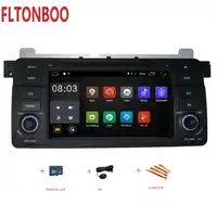 7 "アンドロイド 9 bmw E46 、 M3 、車の dvd 、 gps ナビゲーション、無線 lan 、ラジオ、 bluetooth 、ステアリングホイール Canbus 送料 8 グラムマップ、マイク、タッチスクリーン