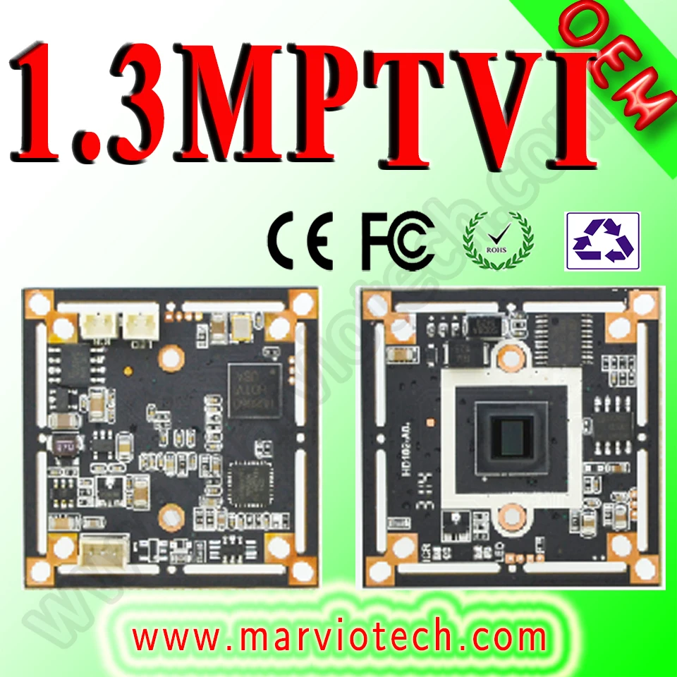

TECHPOINT Chip TVI Security cameras Module New 1.3MP security camera System modulo Free Shipping