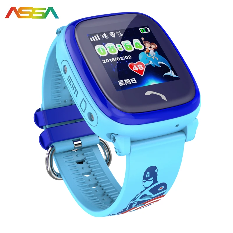 SmartWatch Беспроводные устройства Bluetooth часы GPS Смарт Водонепроницаемый сенсорный