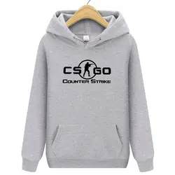 2018 Новый CS GO печати Толстовки с капюшоном Для мужчин Counter Strike Global Offensive CSGO Горячие игры пуловер с капюшоном пользовательские команды Для
