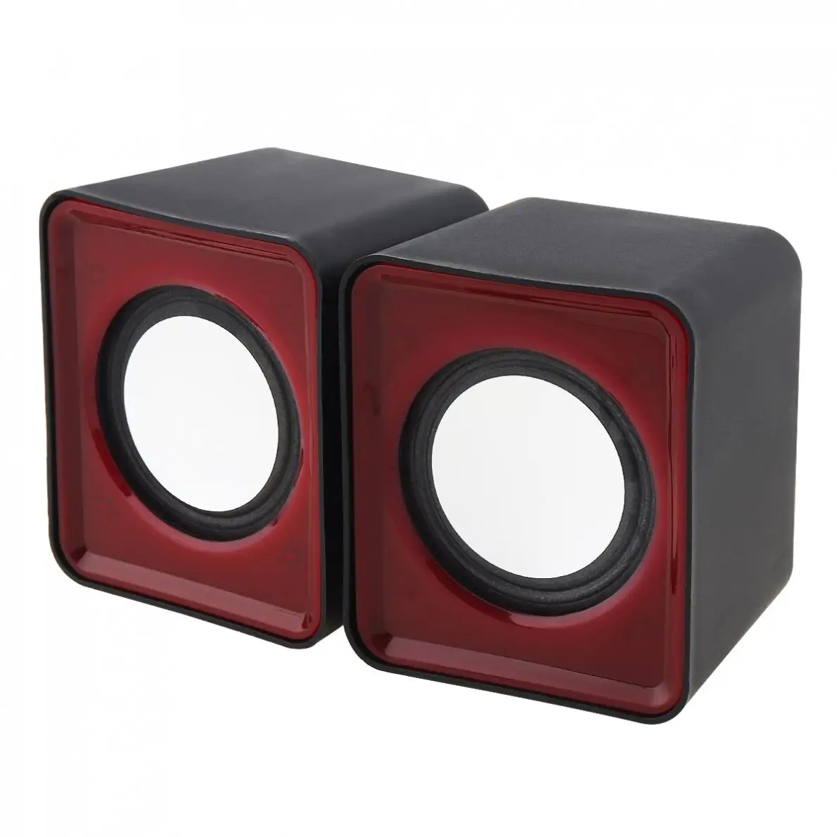 

Mini PC Speaker G-101 5W USB 2.0 Speakers with 3.5mm Stereo Jack and USB Powered for PC / Laptop / Smartphone