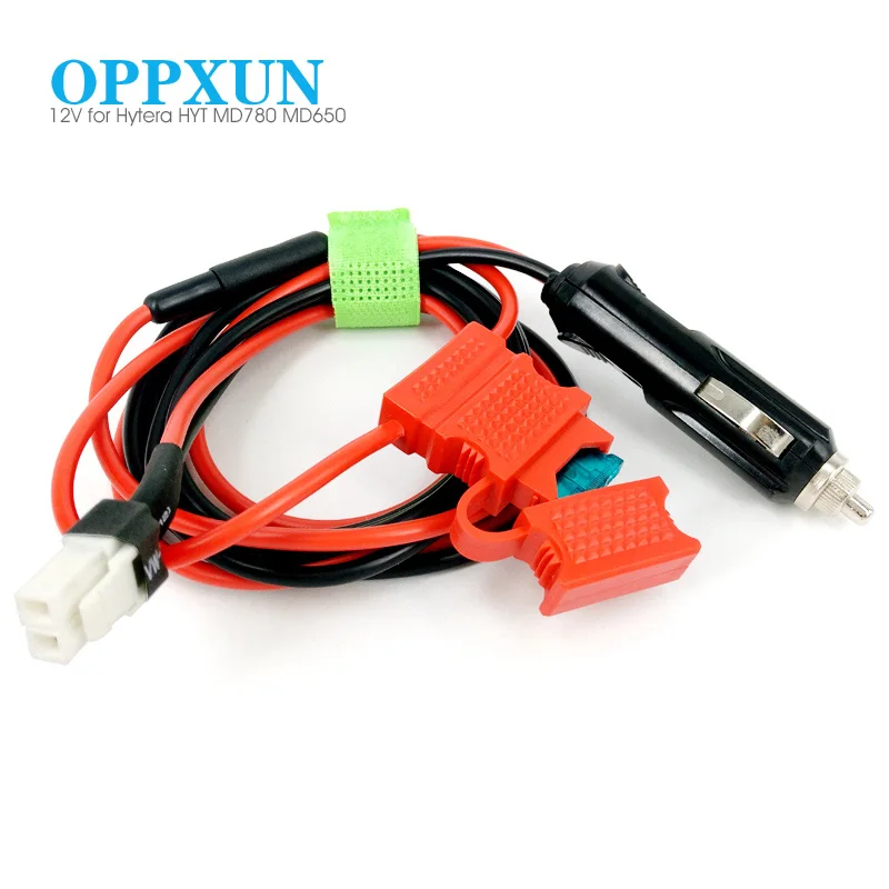 Cigarette Lighter 12V Power Cable for Hytera HYT MD780 MD650 Car Radio 0