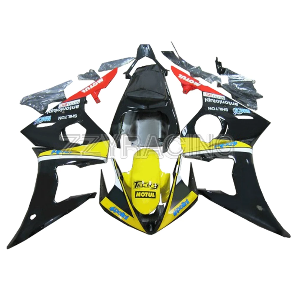 

Injection Fairings for Yamaha R6S 2006 - 2009 2007 2008 Complete Panels Kit 06 07 08 09 ABS Plastic Cowlings Yellow Black Hulls