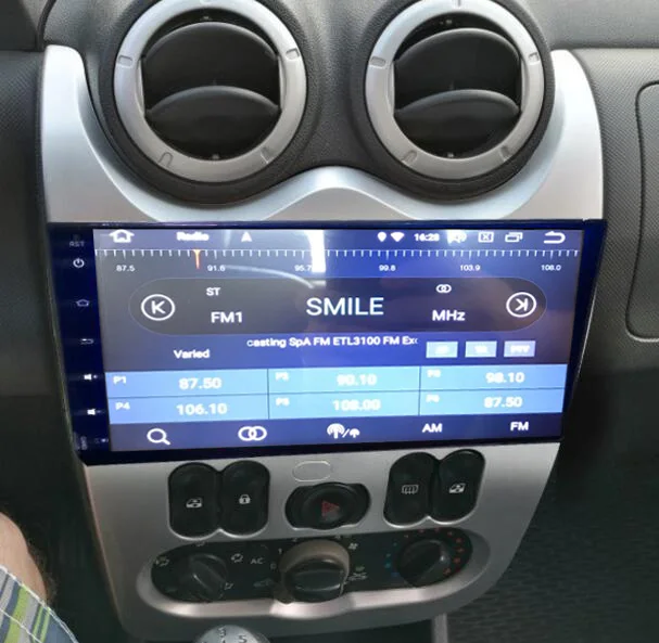 Clearance Octa Core 9" Android 9.0 Car DVD Player For Dacia Sandero Duster Renault Captur 2 Logan 2008-2012 4G RAM 3/4G GPS Radio Headunit 1